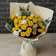 Букет цветов из:  Розы #REPLACE_PRED# Рыбаки