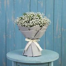 Букет цветов из:  Гипсофила в Рыбаки