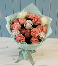 Букет цветов из:  Розы в Рыбаки