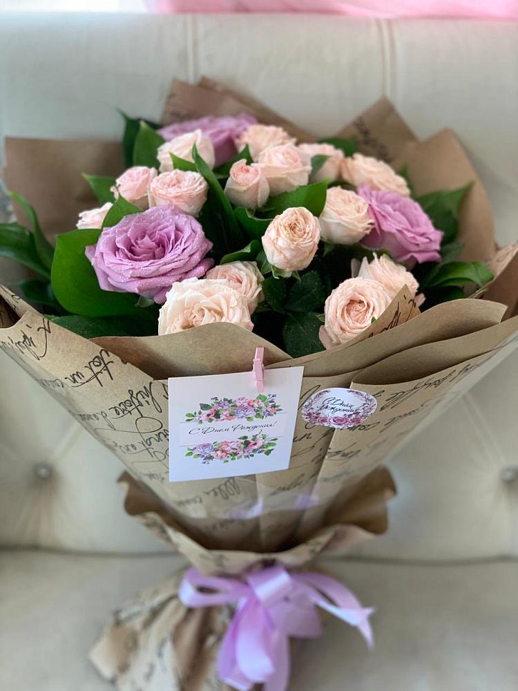 Букет цветов из: Розы в Рыбаки