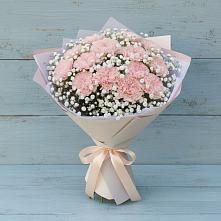 Букет цветов из:  Гвоздики в Рыбаки