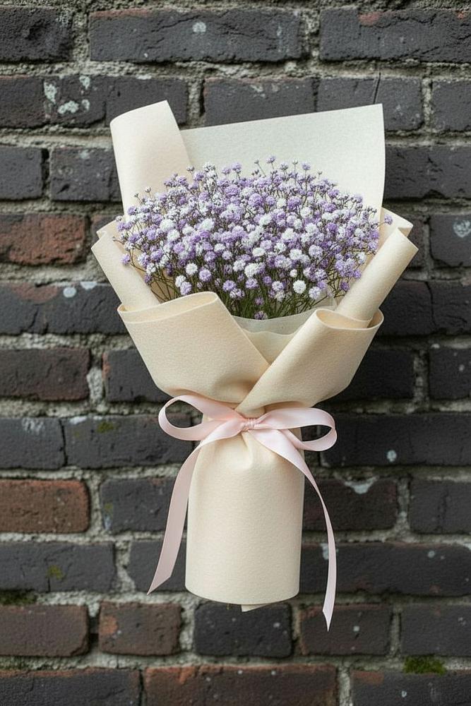 Букет цветов из: Гипсофила в Рыбаки