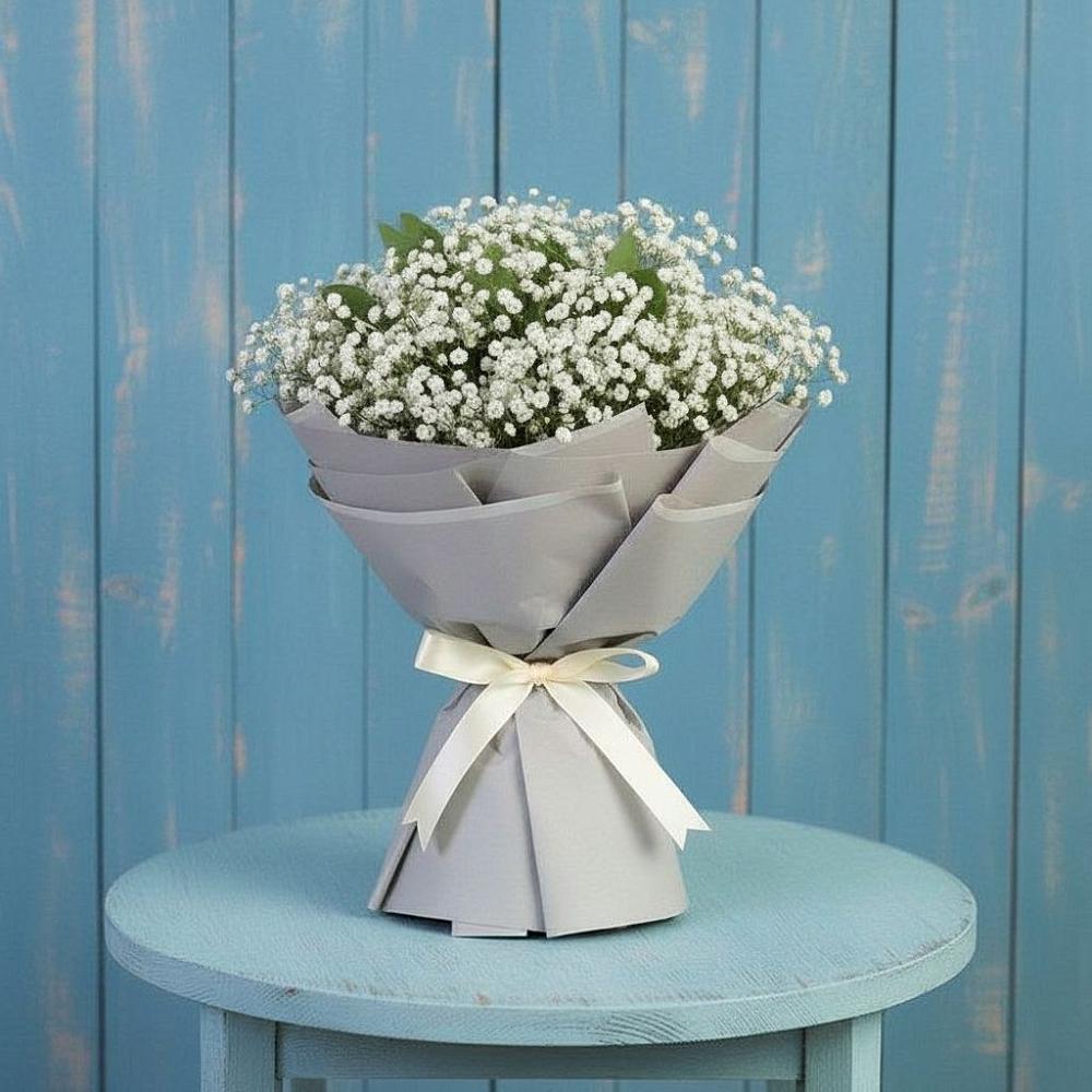 Букет цветов из: Гипсофила в Рыбаки