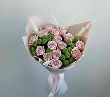 Букет цветов из:  Розы и Хризантемы #REPLACE_PRED# Рыбаки