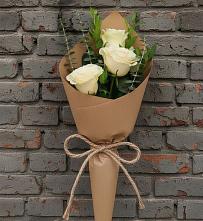 Букет цветов из:  Розы в Рыбаки