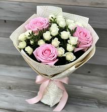 Букет цветов из:  Розы #REPLACE_PRED# Рыбаки