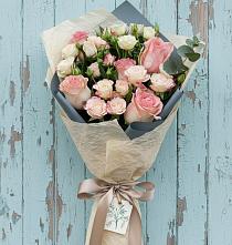 Букет цветов из:  Розы #REPLACE_PRED# Рыбаки