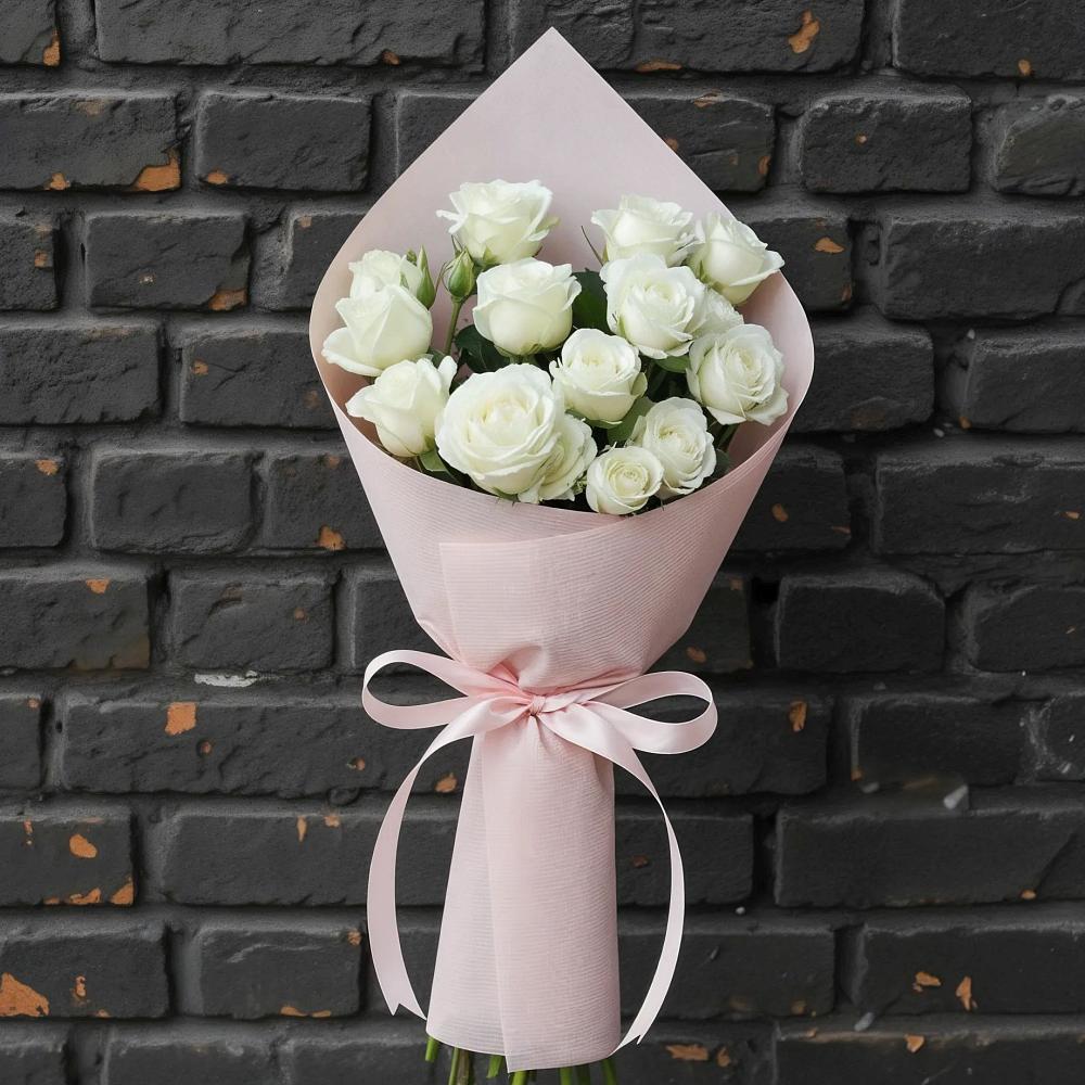 Букет цветов из: Розы в Рыбаки