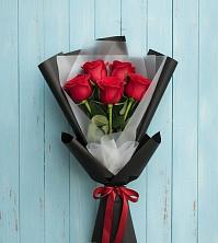 Букет цветов из:  Розы в Рыбаки