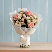 Букет цветов из:  Розы #REPLACE_PRED# Рыбаки