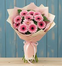 Букет цветов из:  Герберы в Рыбаки
