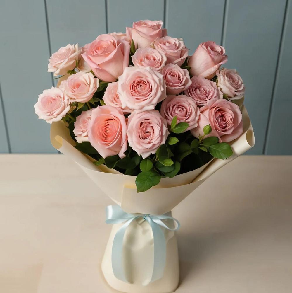 Букет Розовый шарм в Рыбаки