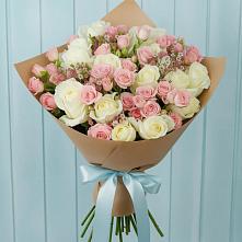 Букет цветов из:  Розы #REPLACE_PRED# Рыбаки