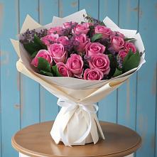 Букет цветов из:  Розы в Рыбаки